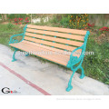 Gavin durable wrought iron bench with cast iron bench ends/legs